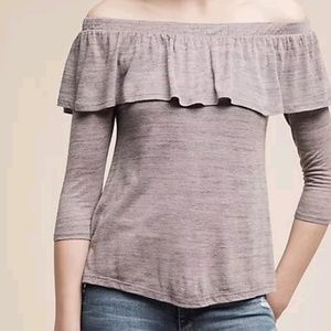 Anthropologie Charla Off-The-Shoulder Top